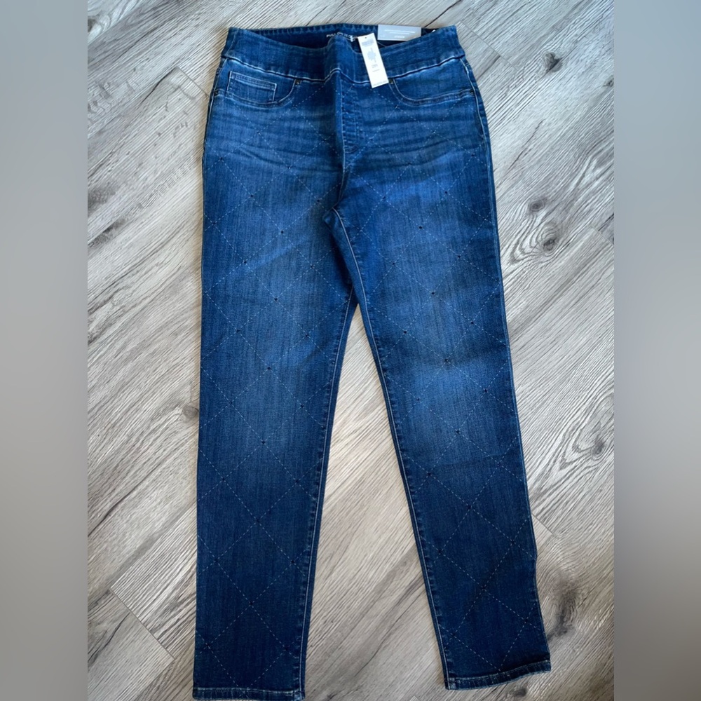 Chico’s Denim Pull-On Jeggings‎ Size 12R/2 New With Tags